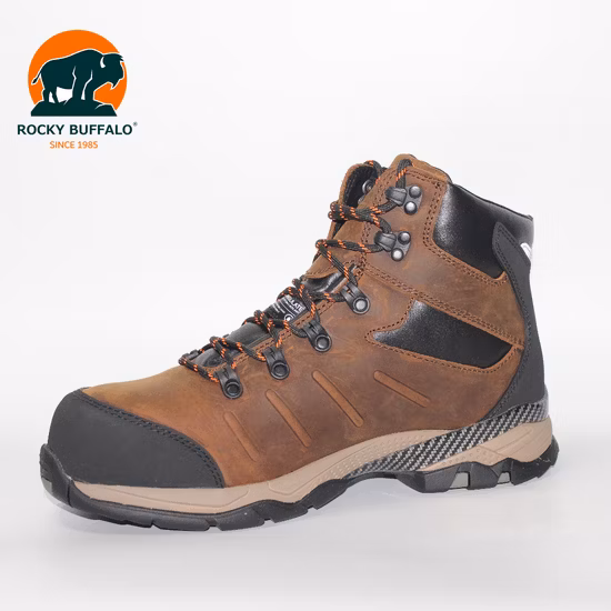 Guyisa Customized Safety Shoes Are Acceptable for Young Men&prime;s Outdoor Sports Steel Toe Safety Shoes